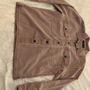 Abercrombie & Fitch Men's Work Jacket in Faded Red